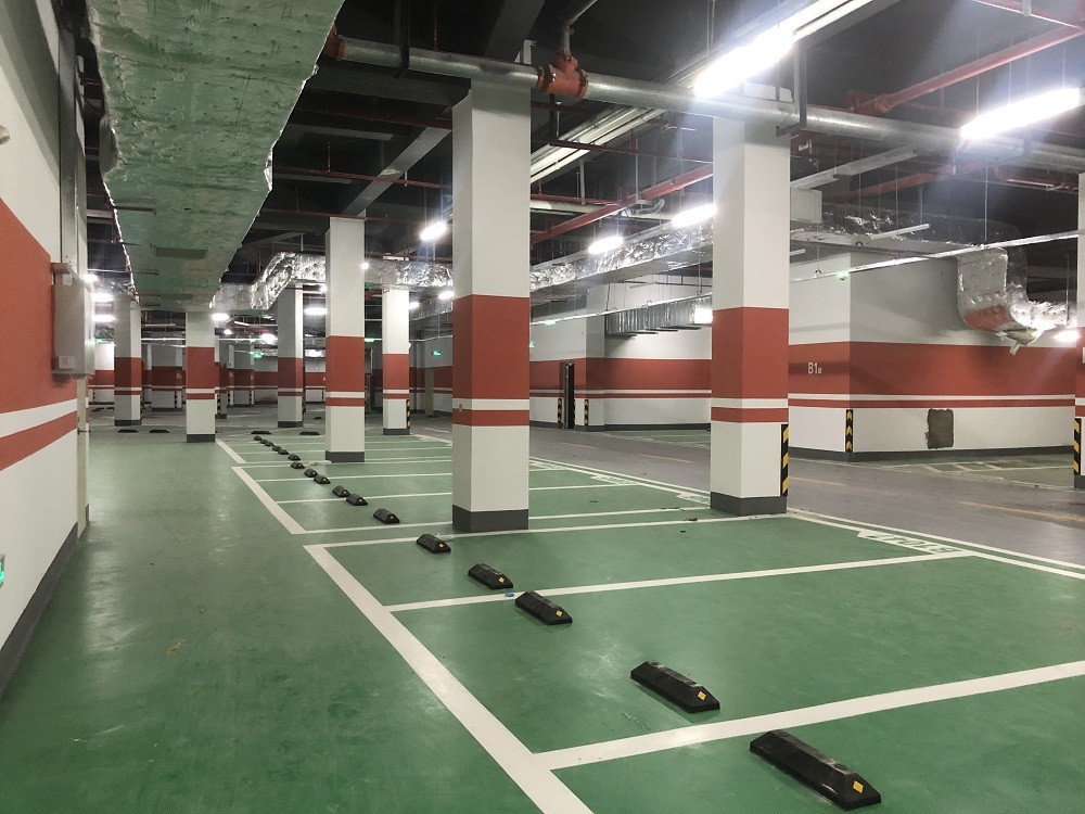 南甯市威甯金菊鄰家廣場環氧地坪